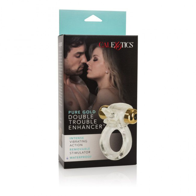 Прозрачное эрекционное кольцо WICKED PURE GOLD, California Exotic Novelties Прозрачное эрекционное кольцо WICKED PURE GOLD, California Exotic Novelties