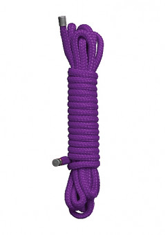 Фиолетовая веревка для бандажа Japanese rope, Shots Media BV