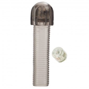 Насадка с вибрацией Screw Me Instant Activation Sleeve - 17,25 см., California Exotic Novelties