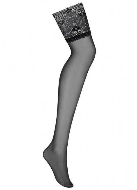 Чулки с широким цветочным кружевом Intensa Stockings, Obsessive