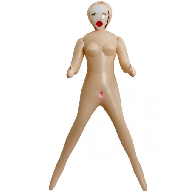 Надувная секс-кукла Vivid Superstar Sunrise 3-Hole Doll with Realistic Face, Doc Johnson