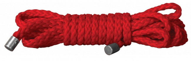 Красная веревка для бондажа Kinbaku Mini - 1,5 м., Shots Media BV