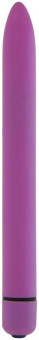 Фиолетовый тонкий вибратор GC Slim Vibe - 16,5 см., Shots Media BV