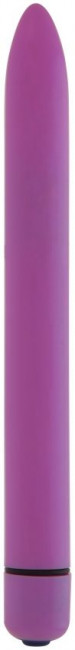 Фиолетовый тонкий вибратор GC Slim Vibe - 16,5 см., Shots Media BV Фиолетовый тонкий вибратор GC Slim Vibe - 16,5 см., Shots Media BV