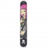Чёрный вибратор с принтом CLASSIC VIBRATOR BLACK PINK LIPSTICK WOMAN - 18,4 см., Tokidoki