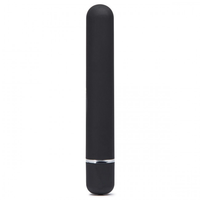 Чёрный вибратор с принтом CLASSIC VIBRATOR BLACK PINK LIPSTICK WOMAN - 18,4 см., Tokidoki