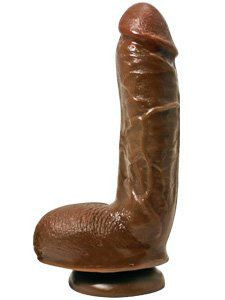 Реалистичный фаллоимитатор на присоске Adam’s PleasureSkin - 19,6 см., Topco Sales Реалистичный фаллоимитатор на присоске Adam’s PleasureSkin - 19,6 см., Topco Sales