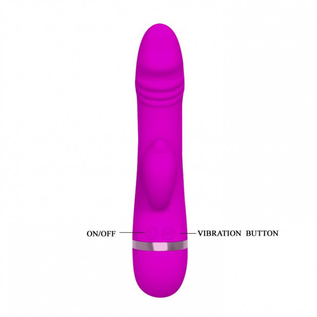 Вибратор Pretty Love David - 18,5 см., Baile Вибратор Pretty Love David - 18,5 см., Baile
