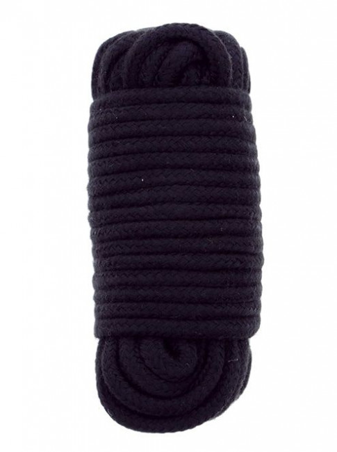 Черная веревка для связывания BONDX LOVE ROPE - 10 м., Dream Toys Черная веревка для связывания BONDX LOVE ROPE - 10 м., Dream Toys