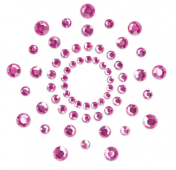 Розовые наклейки на грудь Mimi Bijoux, Bijoux Indiscrets