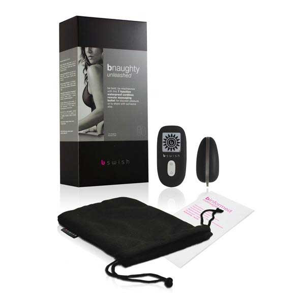 Беспроводное яйцо bNaughty Unleashed Black, B Swish