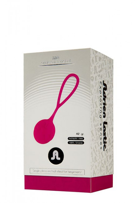 Ярко-розовый вагинальный шарик Geisha Ball Mia, Adrien Lastic