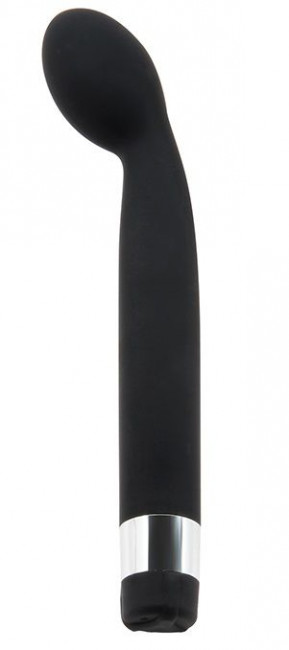 Чёрный G-стимулятор с вибрацией Scarlet G - 21 см., Blush Novelties