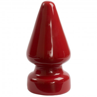Огромная анальная пробка Red Boy The Challenge Butt Plug - 23 см., Doc Johnson