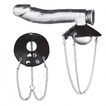 Утяжка-парашют на мошонку 3.5" Parachute Ball Stretcher, BlueLine