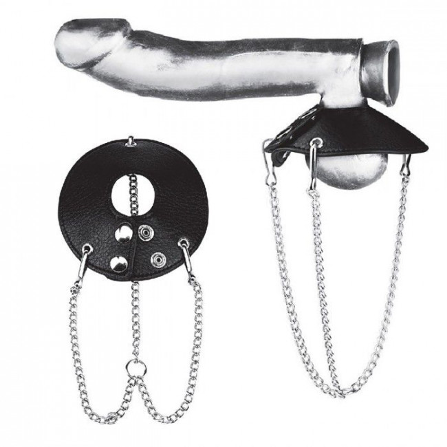 Утяжка-парашют на мошонку 3.5" Parachute Ball Stretcher, BlueLine