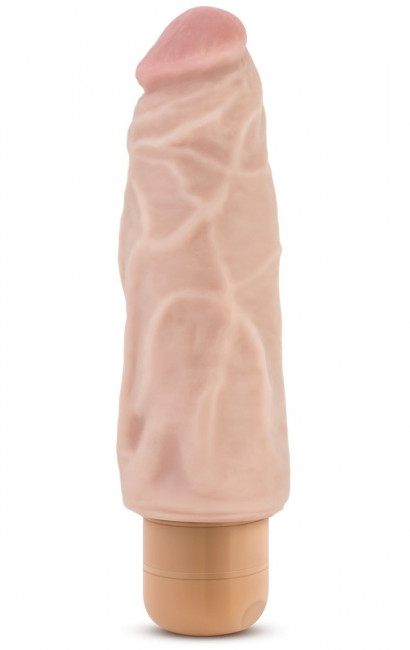 Рельефный вибратор-реалистик Dr. Skin Cock Vibe 9 - 17,8 см., Blush Novelties