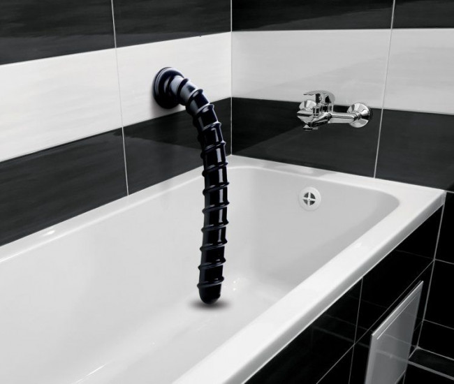 Черный анальный стимулятор-гигант Hosed Ribbed Anal Snake Dildo - 50,8 см. Черный анальный стимулятор-гигант Hosed Ribbed Anal Snake Dildo - 50,8 см.