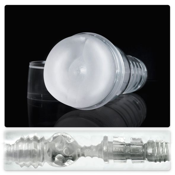 Прозрачный мастурбатор-анус Fleshlight - Ice Butt Crystal, Fleshlight