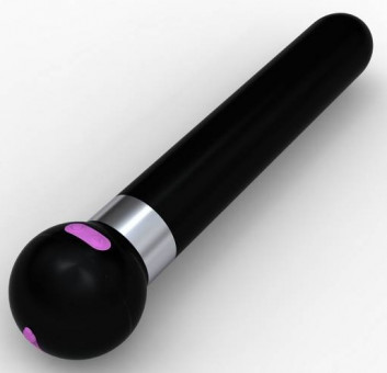 Черный силиконовый вибратор Touch Vibe, Odeco