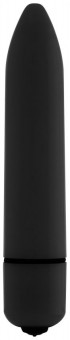 Чёрный мини-вибратор GC Thin Vibe - 8,7 см., Shots Media BV