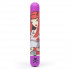 Фиолетовый вибратор с принтом CLASSIC VIBRATOR PURPLE DEVIL WOMAN - 18,4 см., Tokidoki