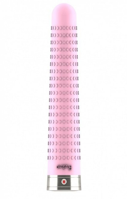 Розовый вибратор в стиле ретро Joplin - 17 см., Shots Media BV Розовый вибратор в стиле ретро Joplin - 17 см., Shots Media BV