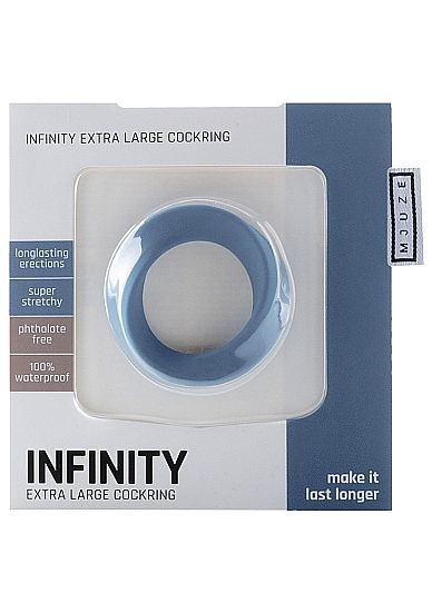 Синее эрекционное кольцо Infinity XL Cockring, Shots Media BV Синее эрекционное кольцо Infinity XL Cockring, Shots Media BV