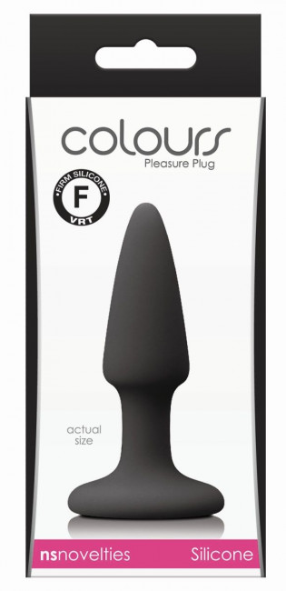 Черная анальная мини-пробка Mini Plug - 9 см. Черная анальная мини-пробка Mini Plug - 9 см.