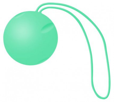 Зеленый вагинальный шарик Joyballs Trend Single, Joy Division