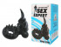 Эрекционное виброкольцо Sex Expert черного цвета, Bior toys