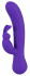 Фиолетовый вибратор с клиторальным стимулятором Rechargeable Rabbit - 20,7 см., Orion