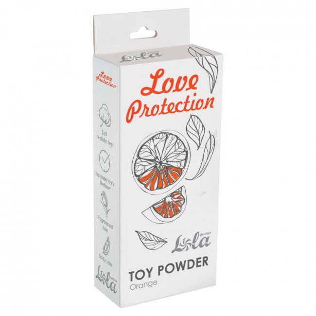 Пудра для игрушек с ароматом апельсина Orange - 30 гр., Lola toys