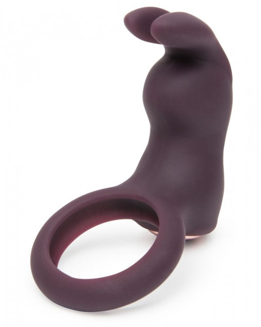 Фиолетовое эрекционное виброкольцо Lost in Each Other Rechargeable Rabbit Love Ring, Fifty Shades of Grey Фиолетовое эрекционное виброкольцо Lost in Each Other Rechargeable Rabbit Love Ring, Fifty Shades of Grey