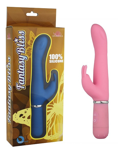 Розовый вибростимулятор 10 Function G Spot Rabbit - 21,5 см., Howells Розовый вибростимулятор 10 Function G Spot Rabbit - 21,5 см., Howells