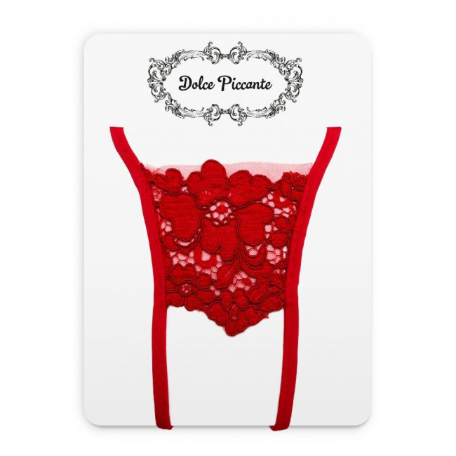 Открытые кружевные трусики Еstasi, Dolce Piccante Lingerie Открытые кружевные трусики Еstasi, Dolce Piccante Lingerie