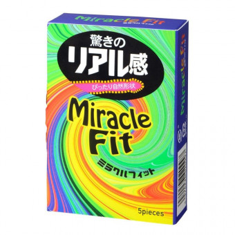 Презервативы Sagami Miracle Fit - 5 шт., Sagami