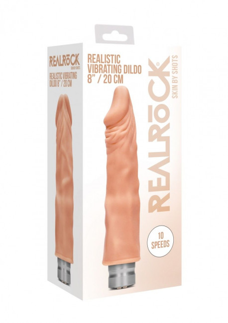 Телесный реалистичный вибратор Vibrating Dildo - 21,5 см. Телесный реалистичный вибратор Vibrating Dildo - 21,5 см.