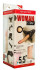 Женский страпон с вагинальной пробкой Woman Strap - 18 см., LOVETOY (А-Полимер)