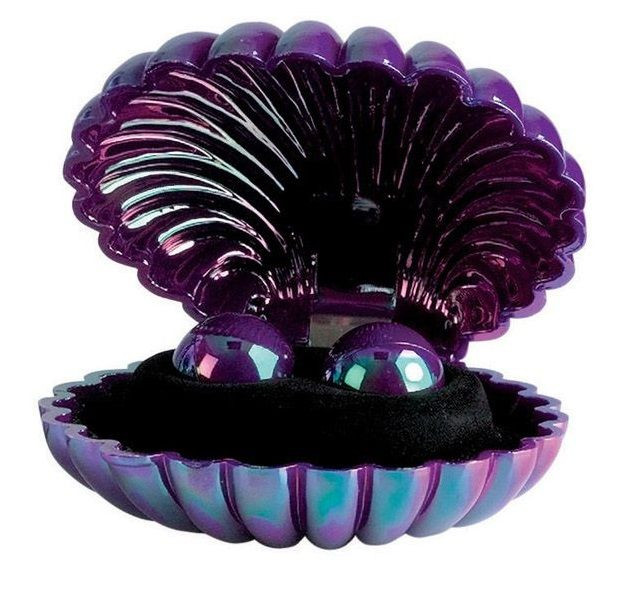 Перламутровые фиолетовые вагинальные шарики Opulent Lacquer Cote Pearls, California Exotic Novelties Перламутровые фиолетовые вагинальные шарики Opulent Lacquer Cote Pearls, California Exotic Novelties