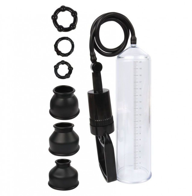 Вакуумная помпа Sex Exspert с уплотнителями и кольцами, Bior toys Вакуумная помпа Sex Exspert с уплотнителями и кольцами, Bior toys