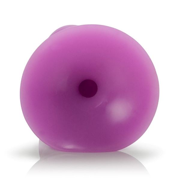 Фиолетовая анальная елочка Futurotic Plush Advanced - 13 см., California Exotic Novelties