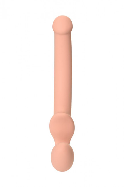 Телесный безремневой страпон Silicone Bendable Strap-On S Телесный безремневой страпон Silicone Bendable Strap-On S