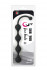 Чёрная анальная цепочка SEE YOU FOUR BEADS ANAL - 24 см., Dream Toys Чёрная анальная цепочка SEE YOU FOUR BEADS ANAL - 24 см., Dream Toys