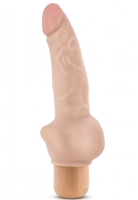 Реалистичный вибратор с широким основанием Dr. Skin Cock Vibe 12 - 20,3 см., Blush Novelties Реалистичный вибратор с широким основанием Dr. Skin Cock Vibe 12 - 20,3 см., Blush Novelties