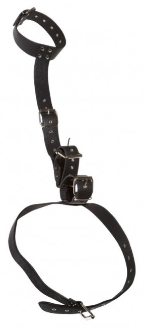 Фиксация на шею и запястья Bad Kitty Neck and Hand Restraints, Orion
