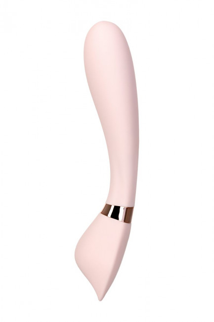 Нежно-розовый вибратор Sinjoys CAT Coco - 21,3 см., Sinjoys