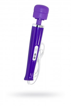 Фиолетовый проводной вибромассажер Magic Wand, Hitachi Magic