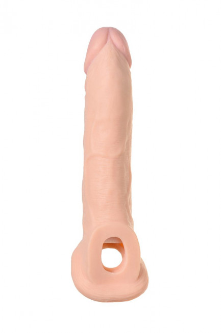 Насадка телесного цвета Toyfa XLover - 16,5 см., ToyFa
