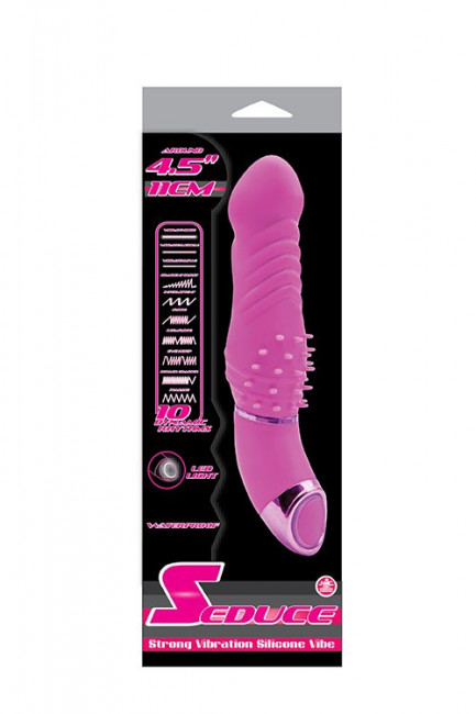 Розовый мини-вибратор SEDUCE VIBRATOR 4.5INCH PINK - 15 см., NMC Розовый мини-вибратор SEDUCE VIBRATOR 4.5INCH PINK - 15 см., NMC